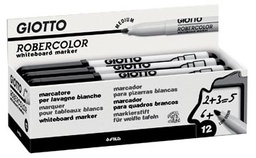 [TIM-413403] Whiteboardmarker Giotto Robercolor medium ronde punt 4mm zwart