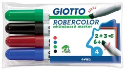 [TIM-413500] Whiteboardmarker Giotto Robercolor maxi beitelpunt 6,4mm assorti (4)