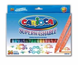 [TIM-41521] Viltstift Carioca Birello dubbele punt assorti (24)