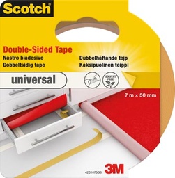 [TIM-4210750] Dubbelzijdige tape Scotch universal tapijt & vinyl 50mm x 7m