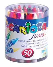 [TIM-42388] Waskrijt Carioca Jumbo 12mm assorti poti (50)