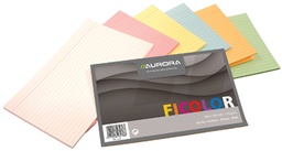 [TIM-42460] Systeemkaarten Aurora 125x200mm 175gr assorti (120)