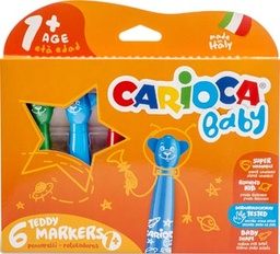 [TIM-42815] Viltstift Carioca Baby Teddy assorti (6)