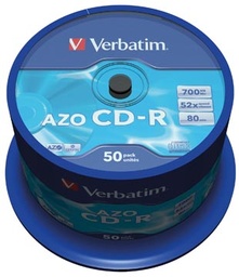 [TIM-43343] CD-R Verbatim 700MB 52X spindel (50)