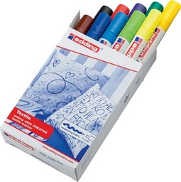 [TIM-450010B] Textielstift Edding 4500 assorti basis (10)