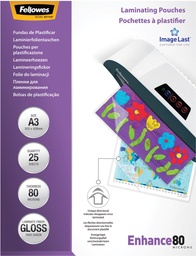 [TIM-53964] Lamineerhoes Fellowes Enhance A3 2x80 micron glanzend (25)