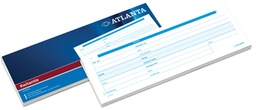 [TIM-5420030] Kwitantieblok Atlanta 7,4x21cm nederlands