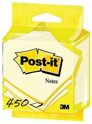 [TIM-5426PI] Memoblok Post-it 76x76mm geel 450vel