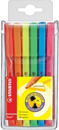 [TIM-5556] Markeerstift Stabilo Flash assorti (6)