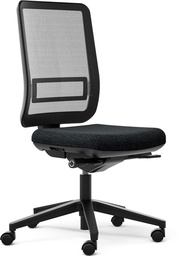 [TIM-570833K] Bureaustoel EOL Oscar mesh rug zwart