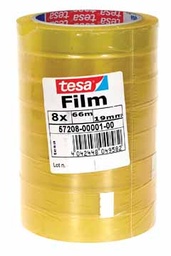 [TIM-57208] Plakband Tesa Standard 19mmx66m (8) voor grote afroller