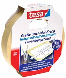 [TIM-57416] Bevestigingstape Tesa 19mmx25m wit