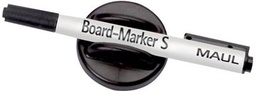 [TIM-6386290] Bordwisser Maul met zwarte whiteboardmarker magnetisch zwart