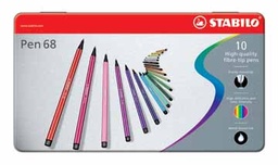 [TIM-6810-2] Viltstift Stabilo Pen 68 assorti doos (10)