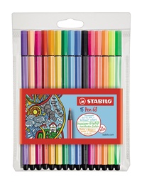 [TIM-6815200] Viltstift Stabilo Pen 68 assorti (15)