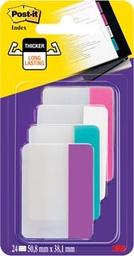 [TIM-686PWAV] Index Post-it Strong 38x50,8mm 6 tabs assorti (4)