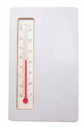 [TIM-70042] Thermometer Bouhon magnetisch hout 10,7x6,5cm