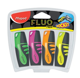 [TIM-742777] Markeerstift Maped fluo'peps pocket soft assorti (4)