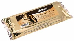 [TIM-811000D] Boetseerklei Darwi 1kg terracotta