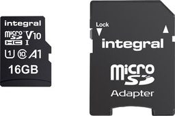 [TIM-8431808] Geheugenkaart Integral MicroSDHC 16GB