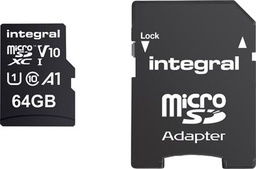 [TIM-8431836] Geheugenkaart Integral MicroSDXC 64GB