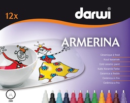 [TIM-ARME12D] Keramiekstift Darwi amerina assorti (12)