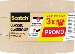 [TIM-CL32450] Afdekplakband Scotch Classic 24mmx50m (3)