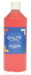 [TIM-GA00650] Plakkaatverf Gallery 500ml donkerrood