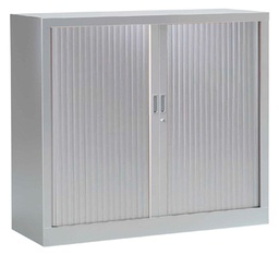 [TIM-GC1312L] Roldeurkast H: 136x120x43cm (hxbxd) aluminium