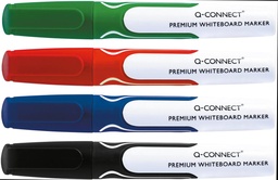 [TIM-KF11169] Whiteboardmarker Q-Connect Premium ronde punt 3mm assorti (4)