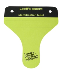 [TIM-L10712] Archieflabel Loeff's groen (100)