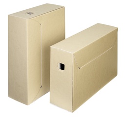 [TIM-L3009] Archiefdoos Loeffs city box 39x26x11,5cm bruin (50)