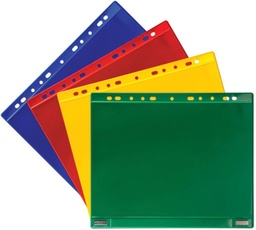 [TIM-T181125] Showtas Tarifold dubbelzijdig magnetisch PVC A4 11-gaats groen (5)