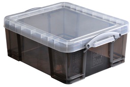 [TIM-UB18LSM] Opbergdoos Really Useful Box 18l voor CD's transparant gerookt