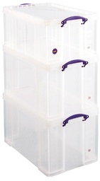 [TIM-UBP8464] Opbergdoos Really Useful Box actiepak 2x84l en 1x64l transparant