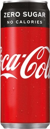 [TIM-052078] Frisdrank Coca Cola zero 33cl sleek can (24)