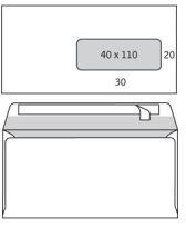 [ENV-A18] Omslag Am. ft. wit + strip M/V (50) (01558)